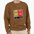 Kansas City Superbowl Score Sweatshirt - Trendy Graphic for Adults - T-Shirt, Sweatshirt, Hoodie