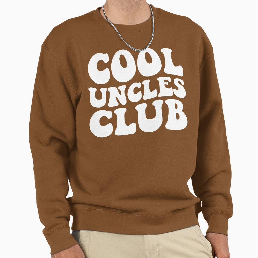 Uncles Club Sweatshirt - Fun Novelty Design Unisex - T-Shirt, Sweatshirt, Hoodie