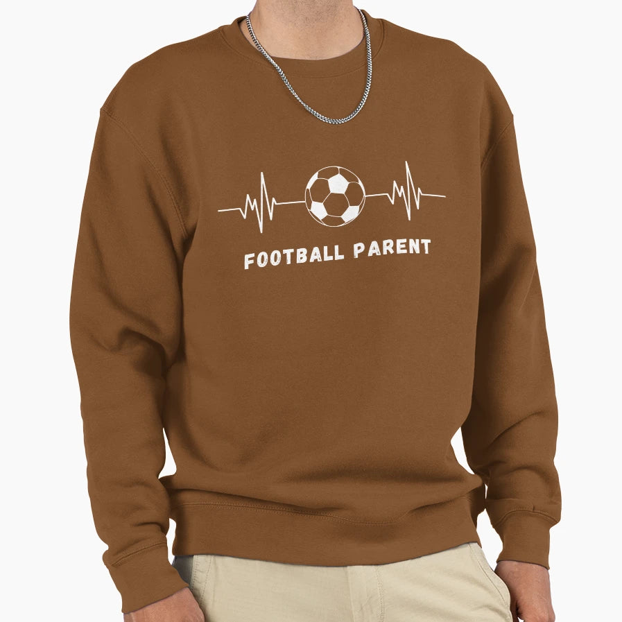 Football Parent Sweatshirt - Novelty Apparel for Adults - T-Shirt, Sweatshirt, Hoodie