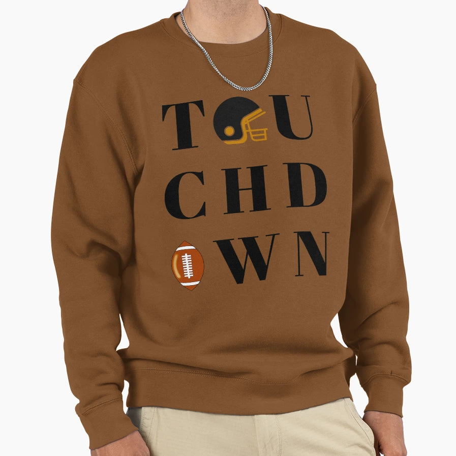 Football Lover Sweatshirt - Minimalist Print Men Women - T-Shirt, Sweatshirt, Hoodie