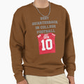 Best Quarterback College Football Sweatshirt - Trendy Graphic for Adults - T-Shirt, Sweatshirt, Hoodie