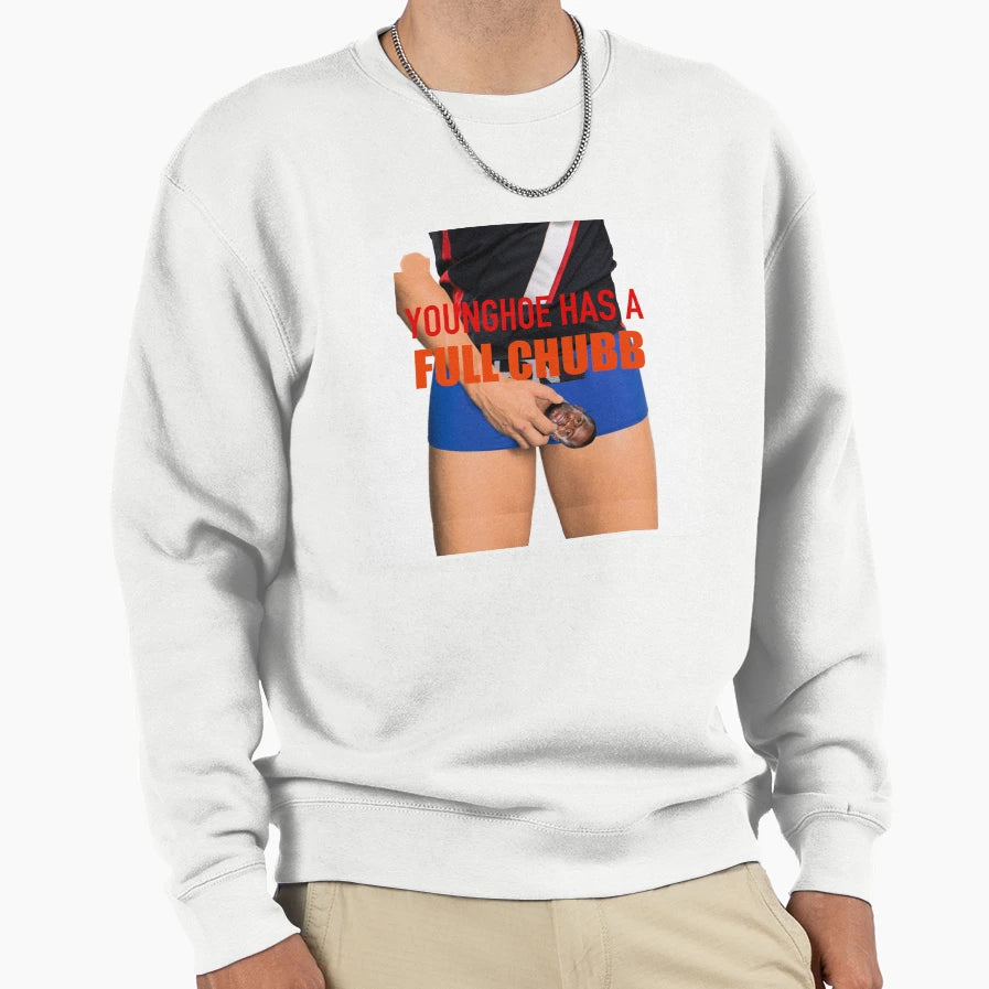 Younghoe Has Chubb Sweatshirt - Unique Graphic for Adults - T-Shirt, Sweatshirt, Hoodie