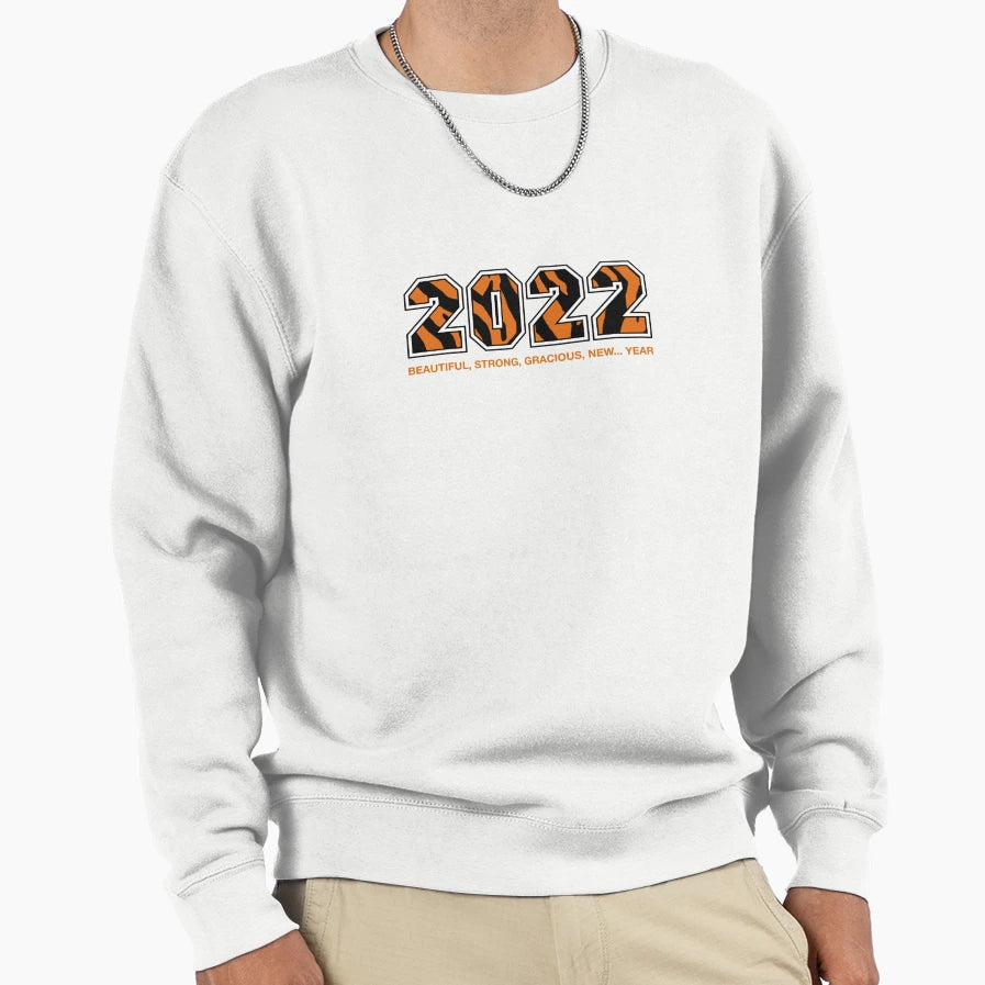 2022 New Year Sweatshirt - Custom Art Print Unisex - T-Shirt, Sweatshirt, Hoodie