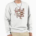 Football Papa Sweatshirt - Minimalist Print for Adults - T-Shirt, Sweatshirt, Hoodie