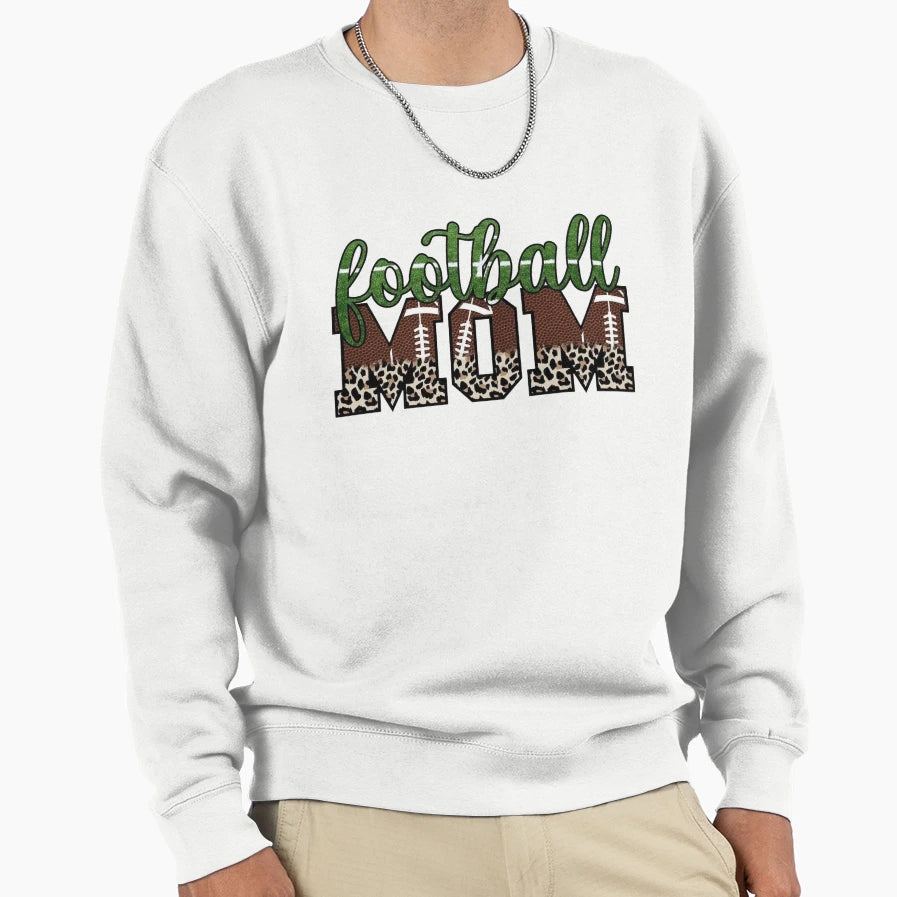 Football Mom Football Season Custom Sweatshirt - Trendy Graphic Unisex - T-Shirt, Sweatshirt, Hoodie