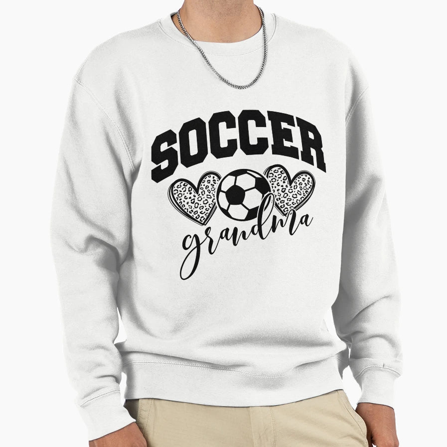 Soccer Grandma Sweatshirt - Trendy Graphic Unisex - T-Shirt, Sweatshirt, Hoodie
