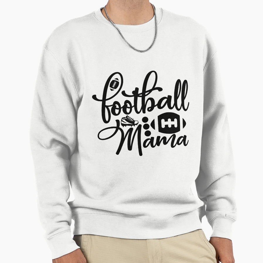 Football Mama Funny Football Lovers T-Shirt - Novelty Apparel Unisex - T-Shirt, Sweatshirt, Hoodie