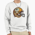 Green Bay Football Helmet Sweatshirt - Custom Art Print Men Women - T-Shirt, Sweatshirt, Hoodie