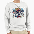 Super Bowl Sunday Sweatshirt - Custom Art Print for Adults - T-Shirt, Sweatshirt, Hoodie