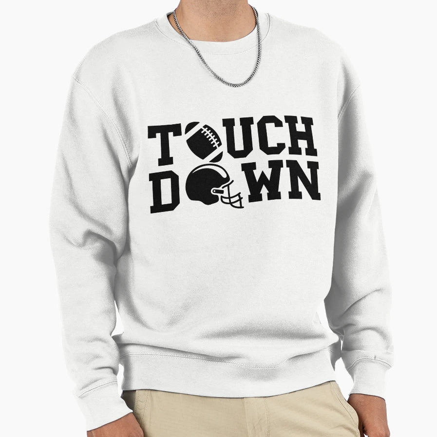 Touchdown Sweatshirt - Fun Novelty Design for Adults - T-Shirt, Sweatshirt, Hoodie
