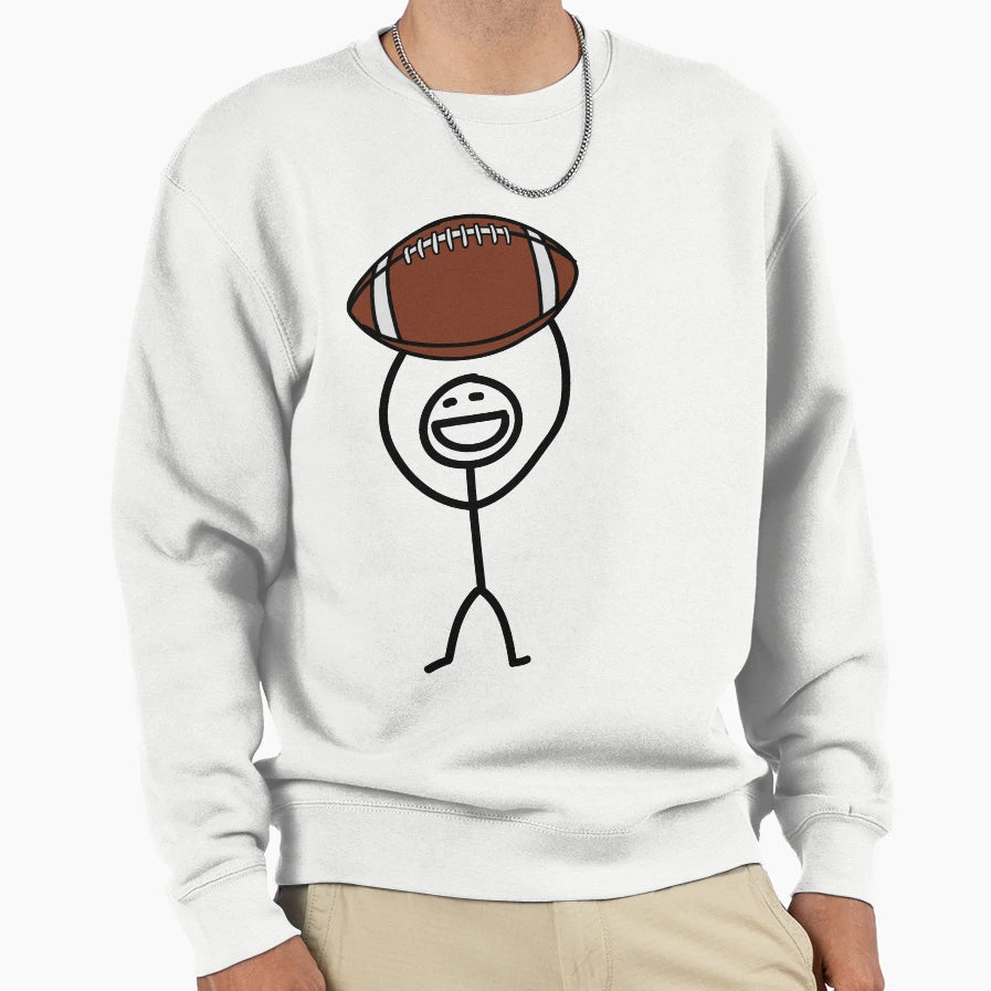 Football Fan Sweatshirt - Novelty Apparel for Adults - T-Shirt, Sweatshirt, Hoodie