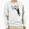 Football Mom Sweatshirt - Graphic Print Unisex - T-Shirt, Sweatshirt, Hoodie