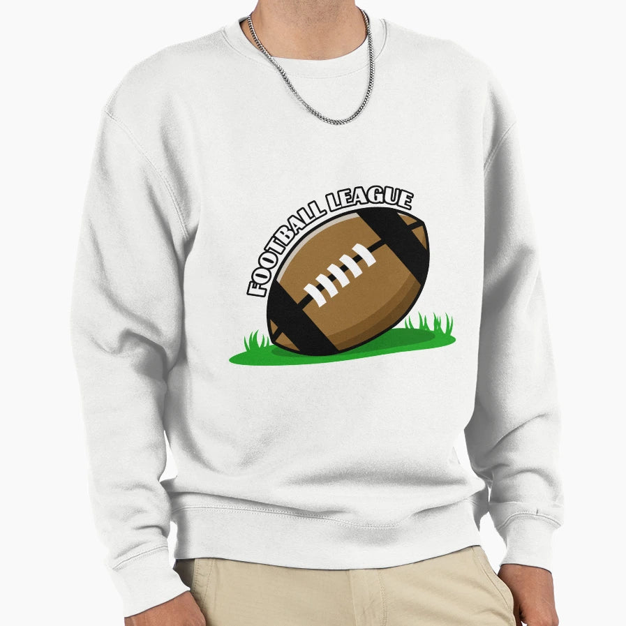 Football League Sweatshirt - Aesthetic Graphic for Adults - T-Shirt, Sweatshirt, Hoodie