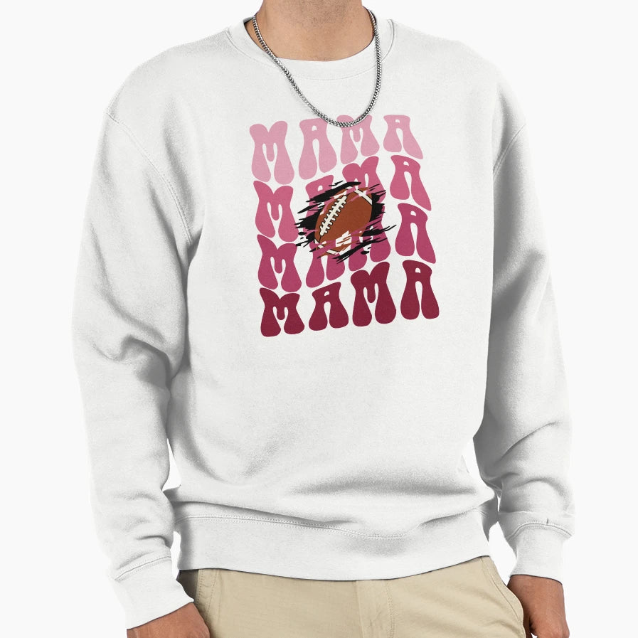 Football Mama Sweatshirt - Fun Novelty Design Unisex - T-Shirt, Sweatshirt, Hoodie