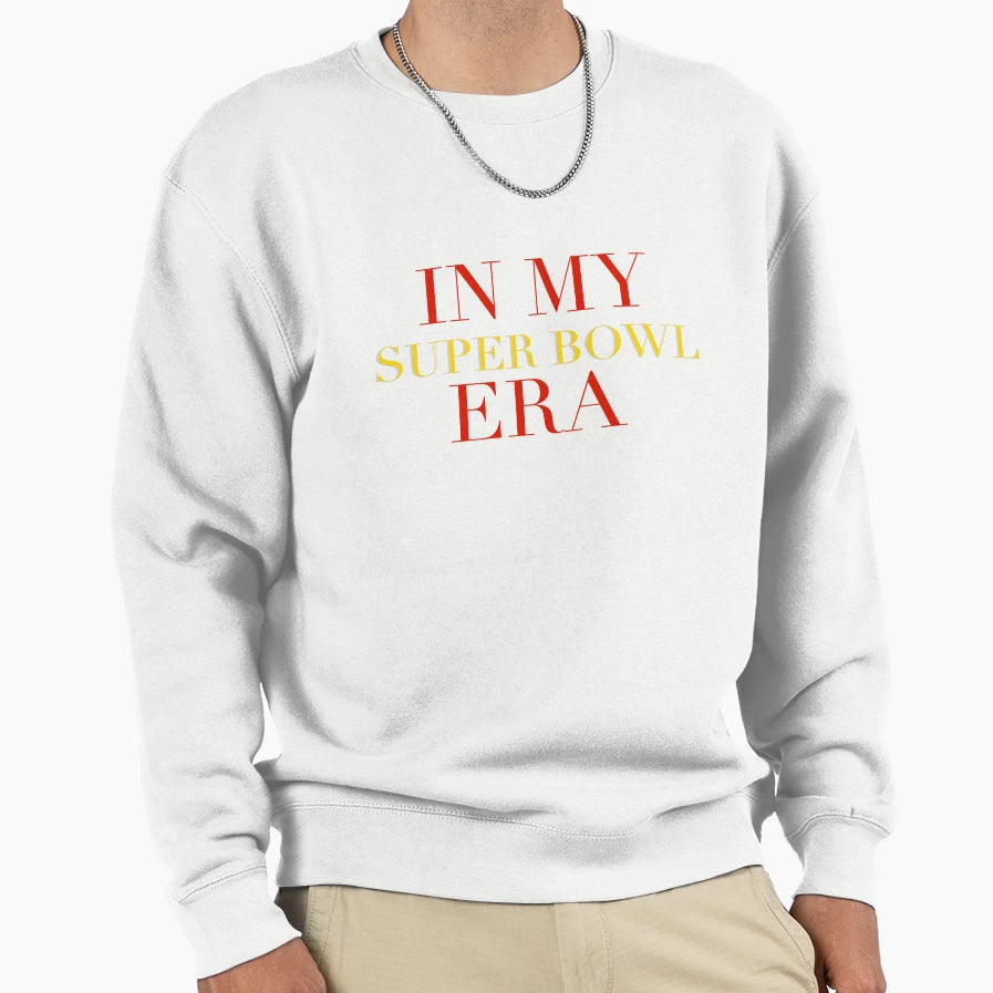 My Super Bowl Era Red Yellow Sweatshirt - Novelty Apparel Men Women - T-Shirt, Sweatshirt, Hoodie