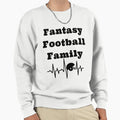 Fantasy Football Family Fun Sweatshirt - Minimalist Print for Adults - T-Shirt, Sweatshirt, Hoodie