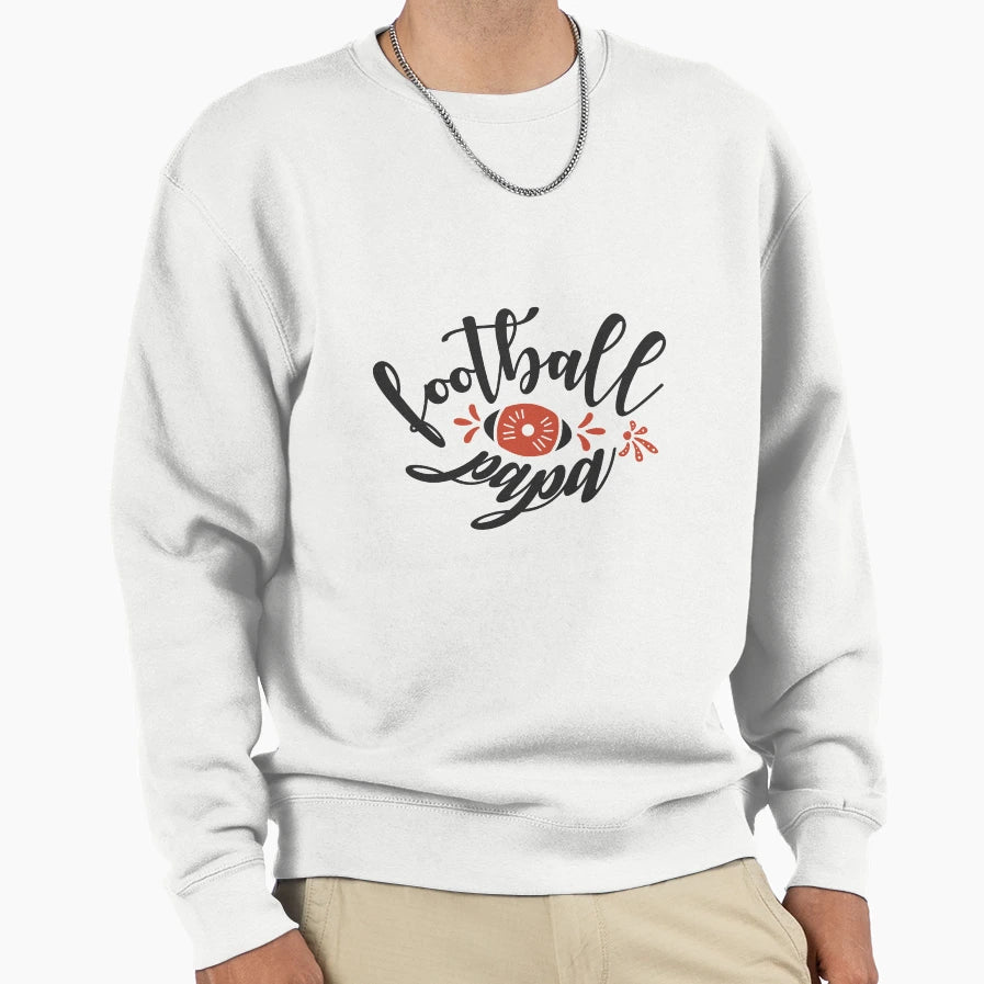 Football 2 Gifts Mom Gifts Dad Sweatshirt - Custom Art Print for Adults - T-Shirt, Sweatshirt, Hoodie