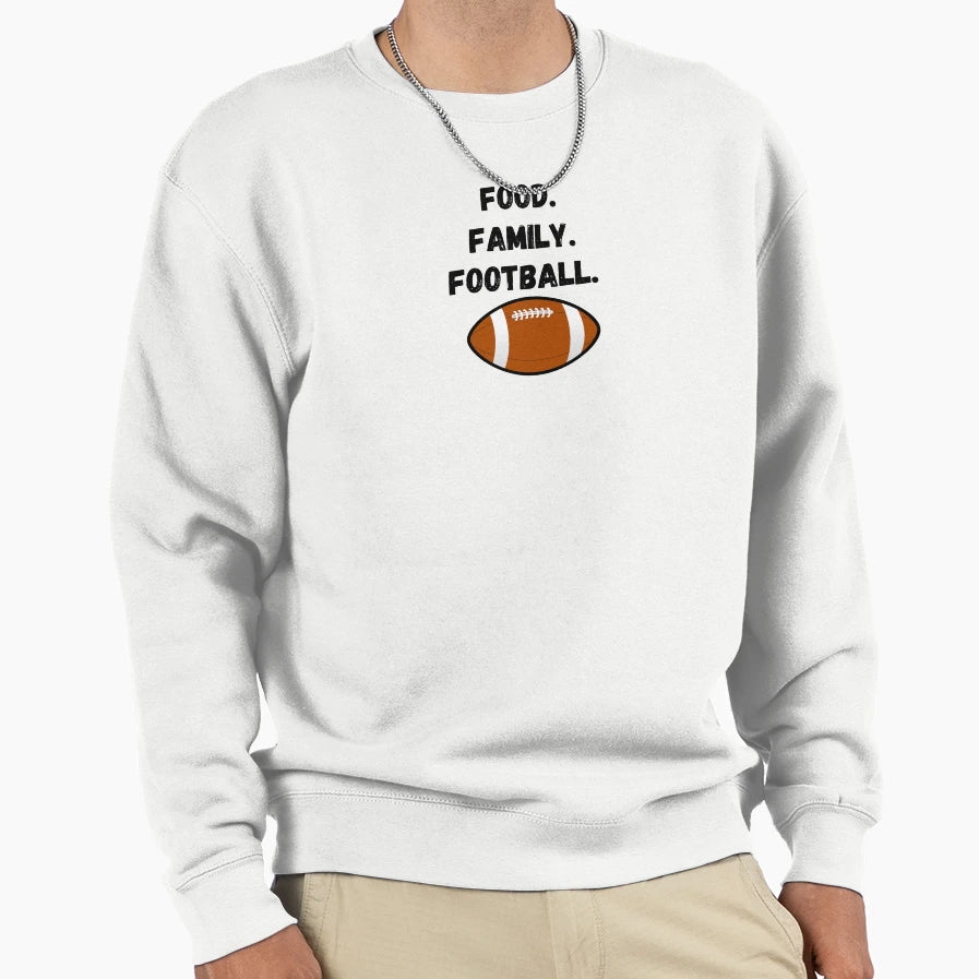 Food Family Football Sweatshirt - Fun Novelty Design Unisex - T-Shirt, Sweatshirt, Hoodie