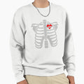 Nana Heart Skeletons Halloween Funny Sweatshirt - Streetwear Style Unisex - T-Shirt, Sweatshirt, Hoodie