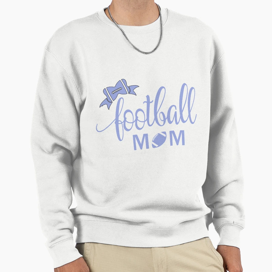 Football Mom Sweatshirt - Streetwear Style for Adults - T-Shirt, Sweatshirt, Hoodie