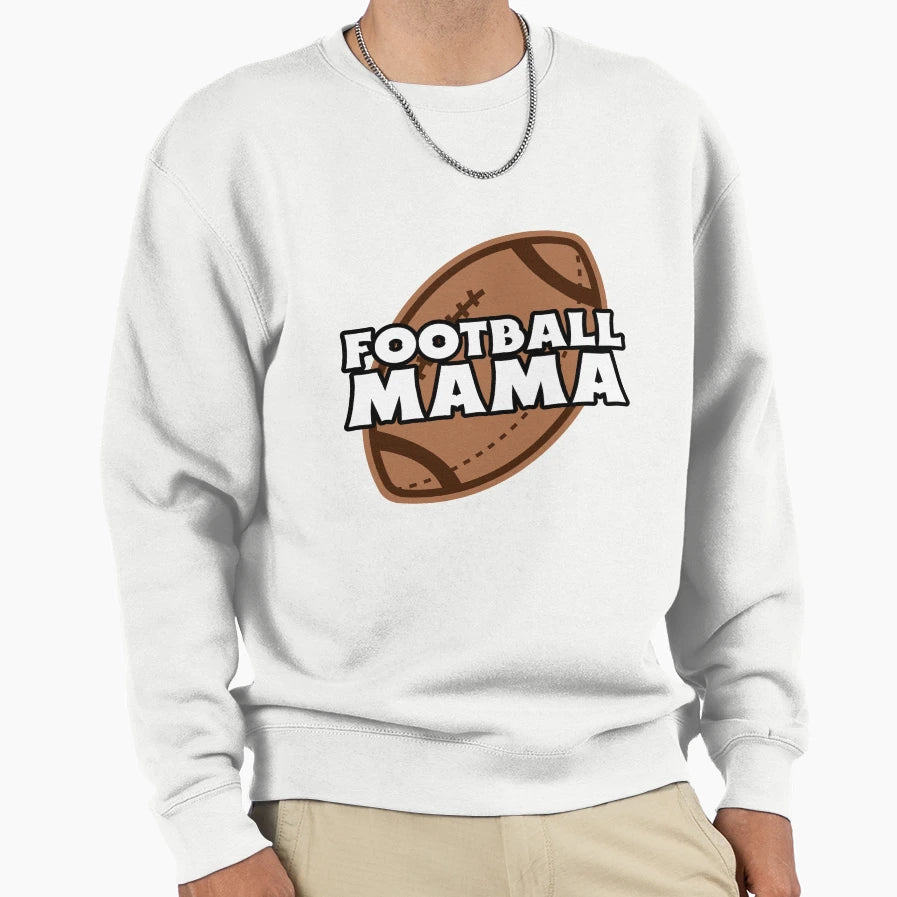 Football Mama T-Shirt - Custom Art Print Unisex - T-Shirt, Sweatshirt, Hoodie