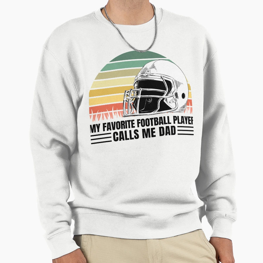Funny Gift Football Dad Sweatshirt - Fun Novelty Design for Adults - T-Shirt, Sweatshirt, Hoodie