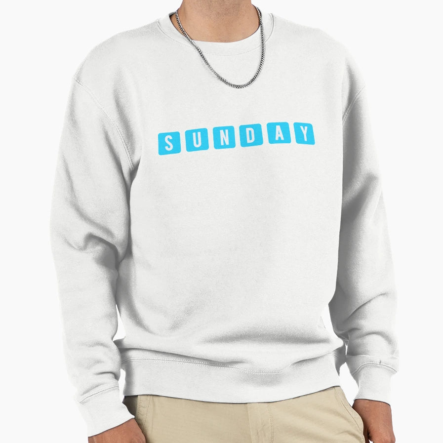 Sunday Keys Blue Sweatshirt - Graphic Print Unisex - T-Shirt, Sweatshirt, Hoodie