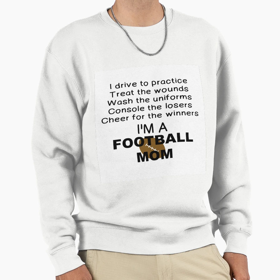 Soccer Mom Sweatshirt - Trendy Graphic for Adults - T-Shirt, Sweatshirt, Hoodie
