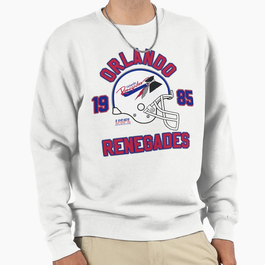 Orlando Renegades Helmet Sweatshirt - Novelty Apparel Men Women - T-Shirt, Sweatshirt, Hoodie
