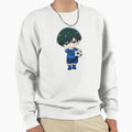 Rin Itoshi Blue Lock Chibi Ace Sweatshirt - Trendy Graphic Men Women - T-Shirt, Sweatshirt, Hoodie