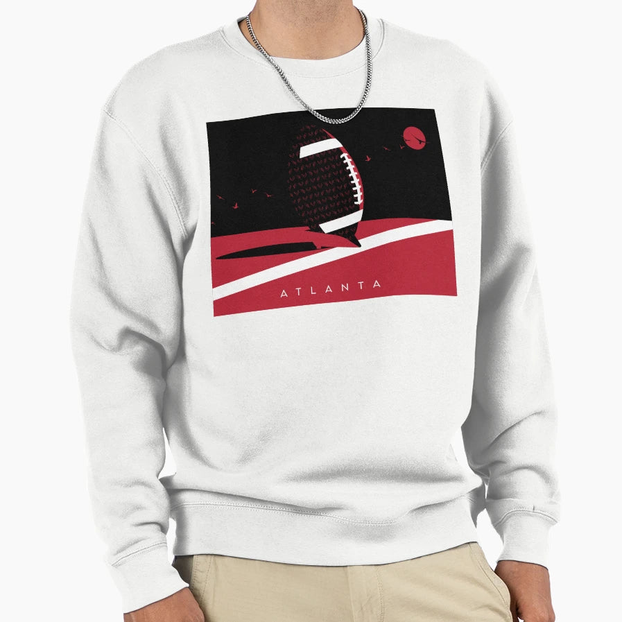 Atlanta Atlanta Georgia Georgia Sweatshirt - Minimalist Print for Adults - T-Shirt, Sweatshirt, Hoodie