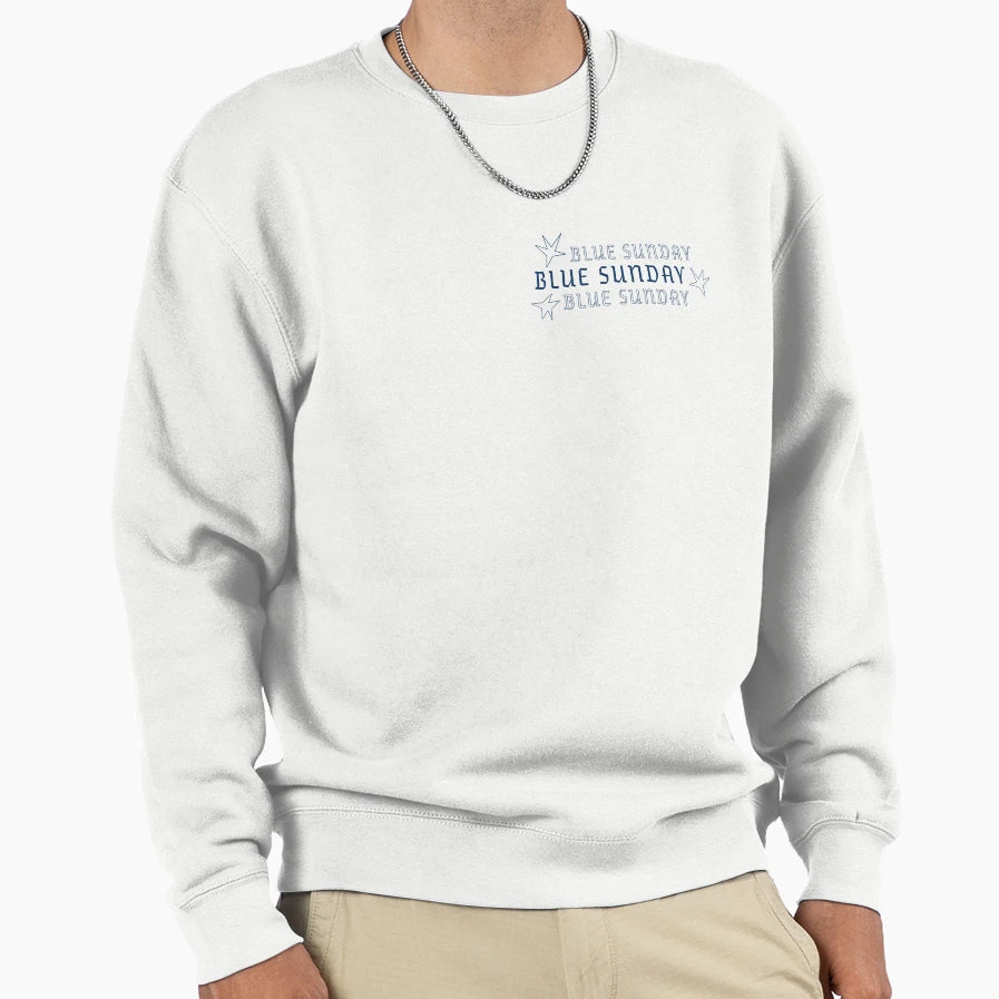 Citizen Blue Sunday Single Art Sweatshirt - Trendy Graphic for Adults - T-Shirt, Sweatshirt, Hoodie