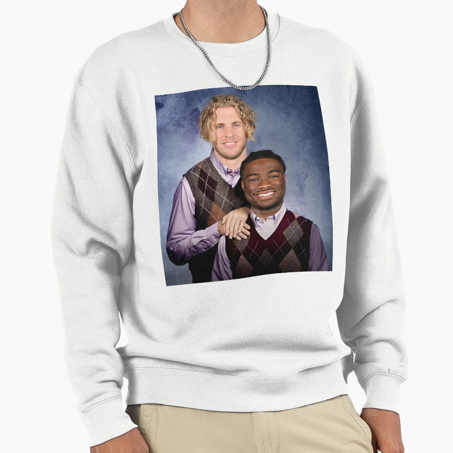 Cooper Kupp Jalen Milroe Football Sweatshirt - Minimalist Print Men Women - T-Shirt, Sweatshirt, Hoodie