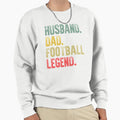 Funny Husband Dad Football Legend T-Shirt - Aesthetic Graphic Unisex - T-Shirt, Sweatshirt, Hoodie