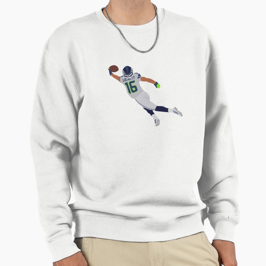 Tyler Lockett Seattle Seahawks Sweatshirt - Trendy Graphic Men Women - T-Shirt, Sweatshirt, Hoodie