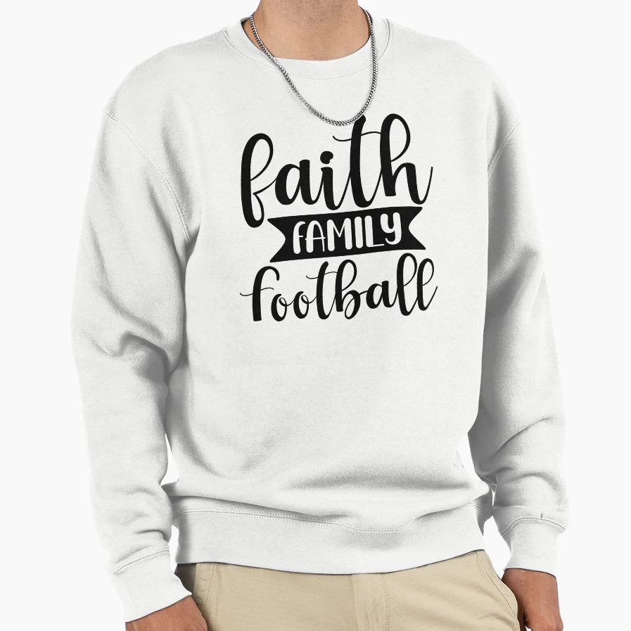 Family Football Sweatshirt - Graphic Print for Adults - T-Shirt, Sweatshirt, Hoodie