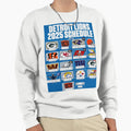 Detroit Lions 2025 Schedule Sweatshirt - Trendy Graphic Men Women - T-Shirt, Sweatshirt, Hoodie
