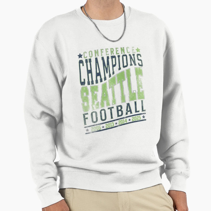 Seattle Seahawks Sweatshirt - Novelty Apparel for Adults - T-Shirt, Sweatshirt, Hoodie