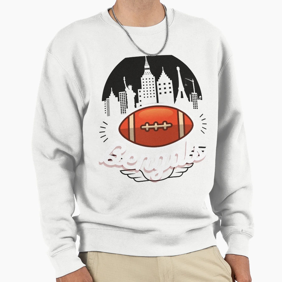American Football Quarterback Sweatshirt - Novelty Apparel Men Women - T-Shirt, Sweatshirt, Hoodie