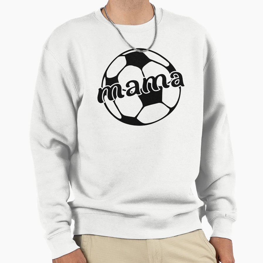 Soccer Mama Soccer Season Sweatshirt - Graphic Print Men Women - T-Shirt, Sweatshirt, Hoodie