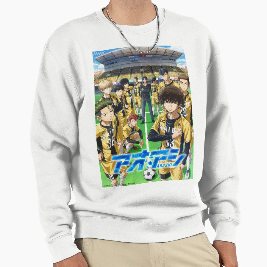 Ao Ashi Best Cover Sweatshirt - Custom Art Print Men Women - T-Shirt, Sweatshirt, Hoodie