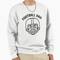 Bulldog American Football Dad Helmet Sweatshirt - Unique Graphic for Adults - T-Shirt, Sweatshirt, Hoodie