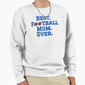 Best Football Mom Sweatshirt - Minimalist Print for Adults - T-Shirt, Sweatshirt, Hoodie