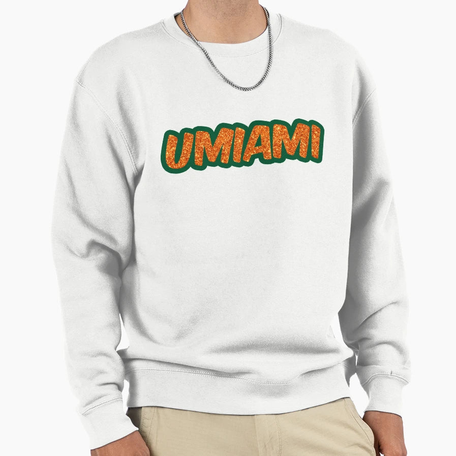 University Miami Sweatshirt - Trendy Graphic Men Women - T-Shirt, Sweatshirt, Hoodie