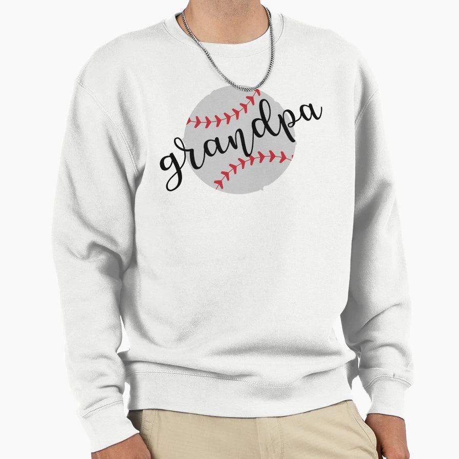 Baseball Grandpa Sweatshirt - Streetwear Style Men Women - T-Shirt, Sweatshirt, Hoodie