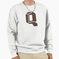 Personalized Football Initial Q Sweatshirt - Minimalist Print for Adults - T-Shirt, Sweatshirt, Hoodie