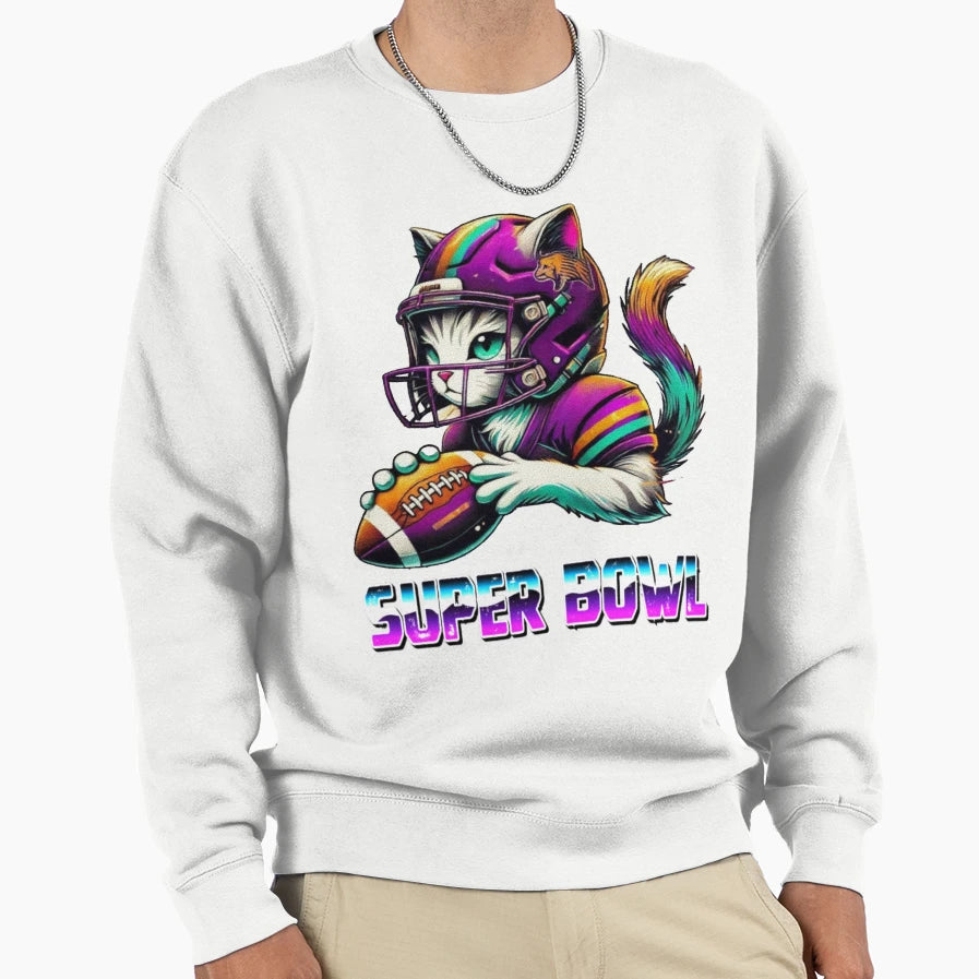 Super Bowl 2025 Louisiana Super Sweatshirt - Graphic Print for Adults - T-Shirt, Sweatshirt, Hoodie
