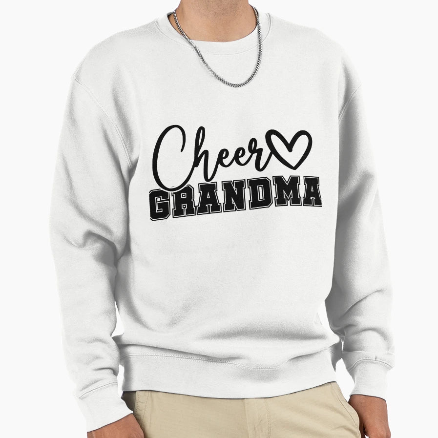 Cheer Grandma Sweatshirt - Unique Graphic Unisex - T-Shirt, Sweatshirt, Hoodie