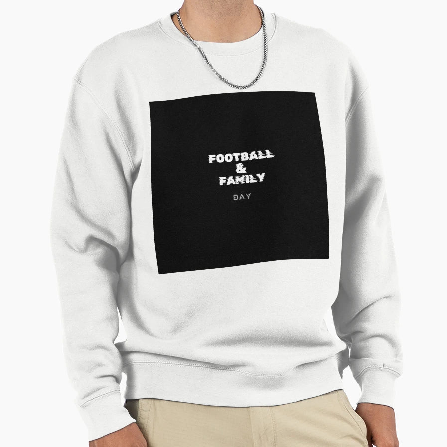 Football Family Day Sweatshirt - Minimalist Print Unisex - T-Shirt, Sweatshirt, Hoodie