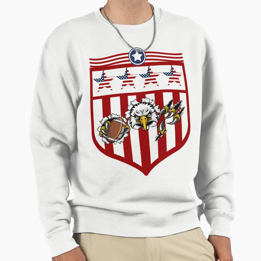 Football Game Funny Sweatshirt - Unique Graphic Men Women - T-Shirt, Sweatshirt, Hoodie
